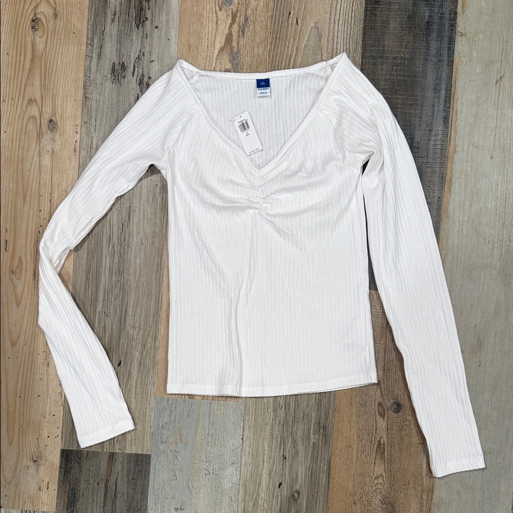 Old Navy small tall V-Neck Ribbed long sleeve